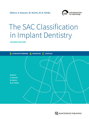 cover image of The SAC Classification in Implant Dentistry